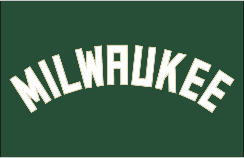 Milwaukee Bucks 2015-2016 Pres Jersey Logo cricut iron on